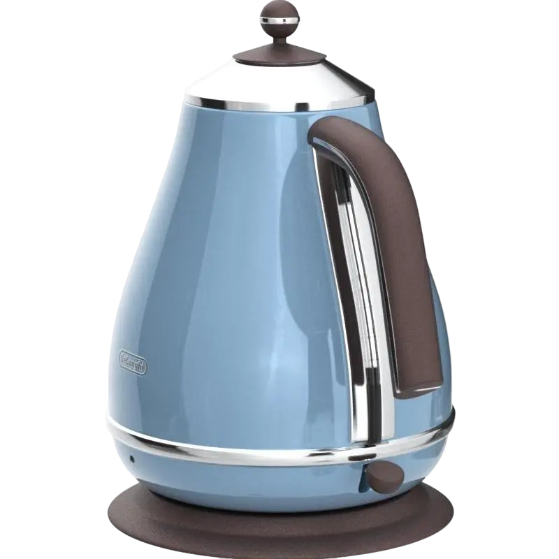 Fierbator electric DeLonghi KBOV 2001 AZ 1.7L 2000W Albastru, detaliu interfață
