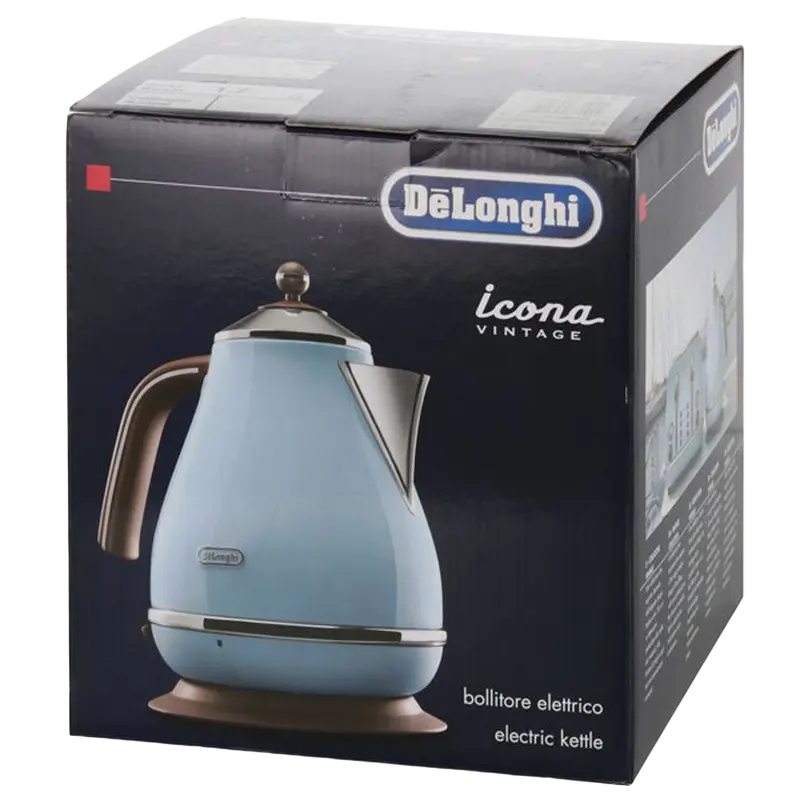 Fierbator electric DeLonghi KBOV 2001 AZ 1.7L 2000W Albastru, imagine suplimentară 9
