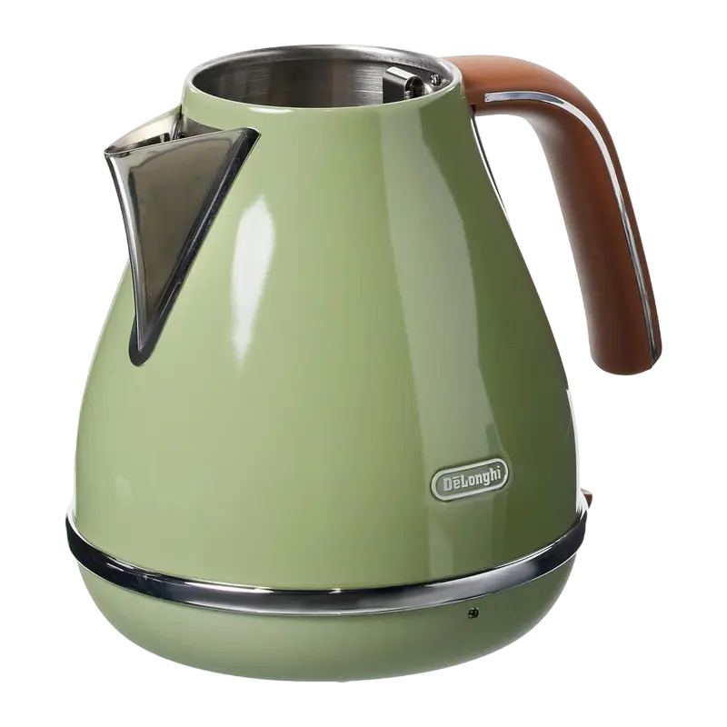 Fierbator electric DeLonghi KBOV 2001 GR 1.7L 2000W Verde, vedere posterioară