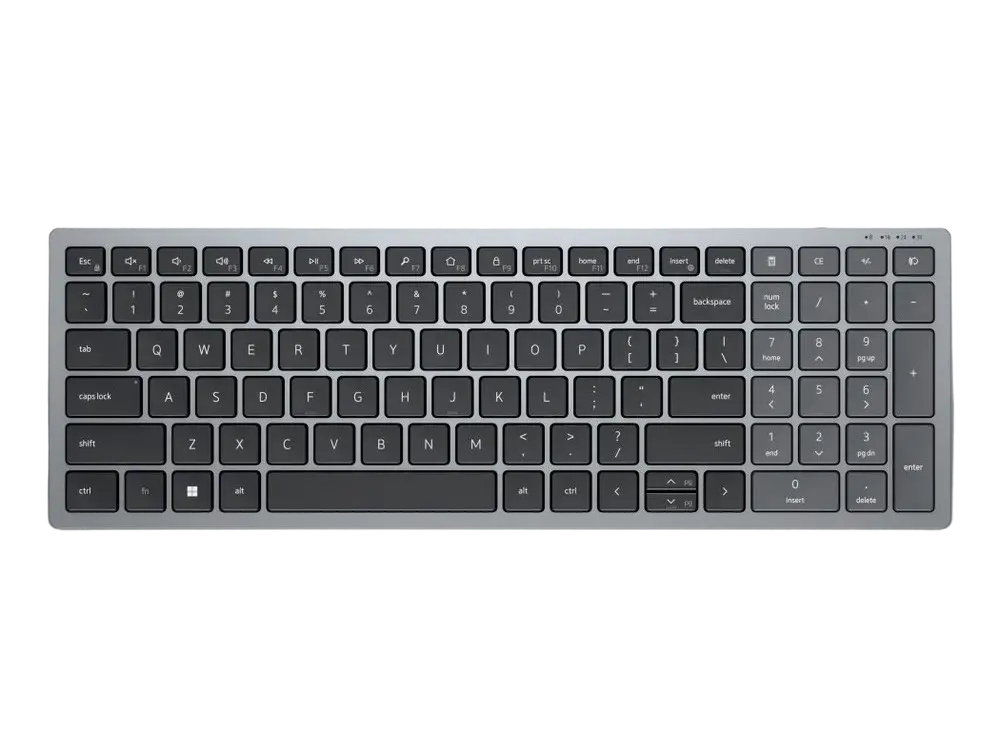 Wireless Keyboard Dell Compact Multi-Device KB740 - Russian (QWERTY)