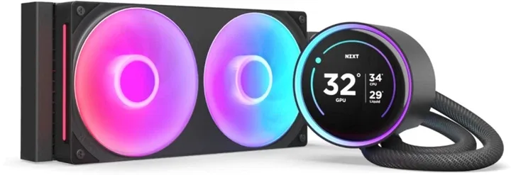NZXT Kraken Elite RGB 240 AIO liquid cooler w/Display