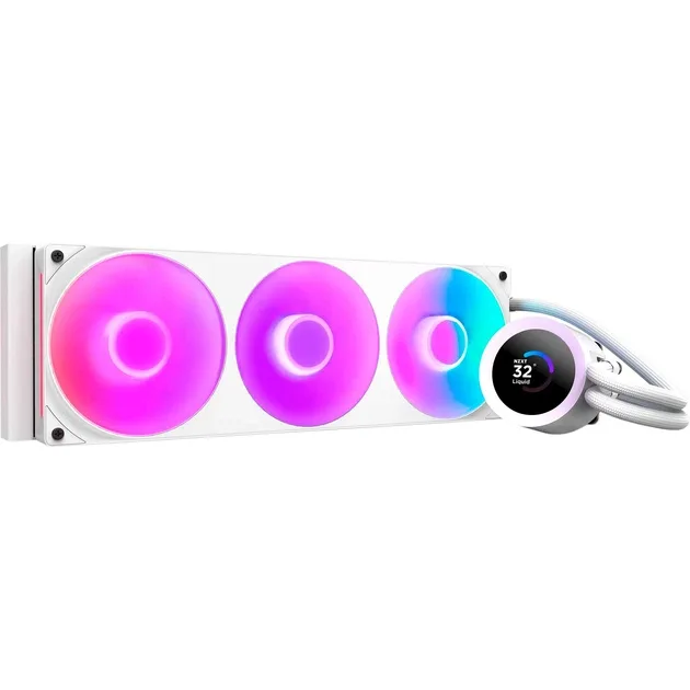 NZXT Kraken Plus 360 RGB V2 White (RL-KR360-W2), aer