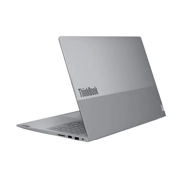 Laptop Lenovo ThinkBook 16 G8 IAL Core Ultra 5 135H, vedere posterioară
