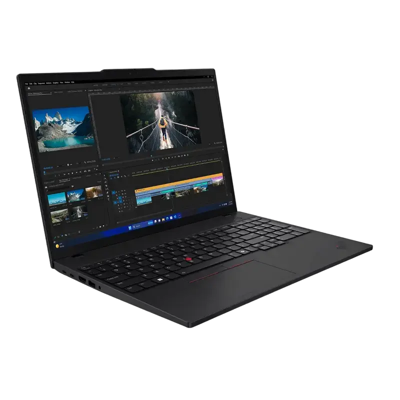 Lenovo ThinkPad E16 Gen 3 Core Ultra 7 256V 32GB 1TB, vedere posterioară
