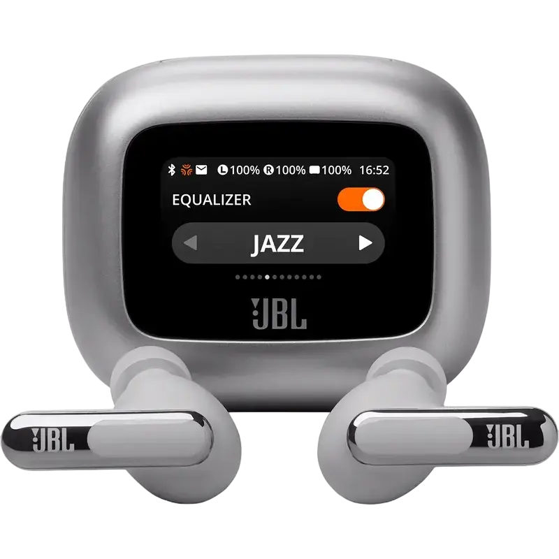 JBL LIVE Beam 3 Silver TWS True Adaptive Noise Cancelling