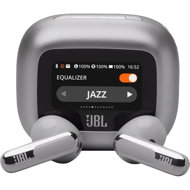 JBL LIVE Flex 3 Silver TWS True Adaptive Noise Cancelling