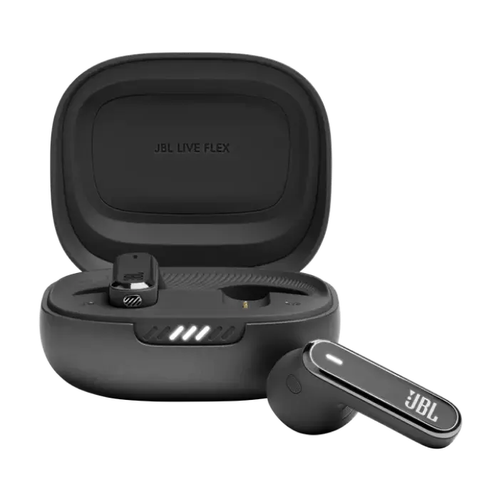 JBL LIVE Flex Black TWS True Adaptive Noise Cancelling