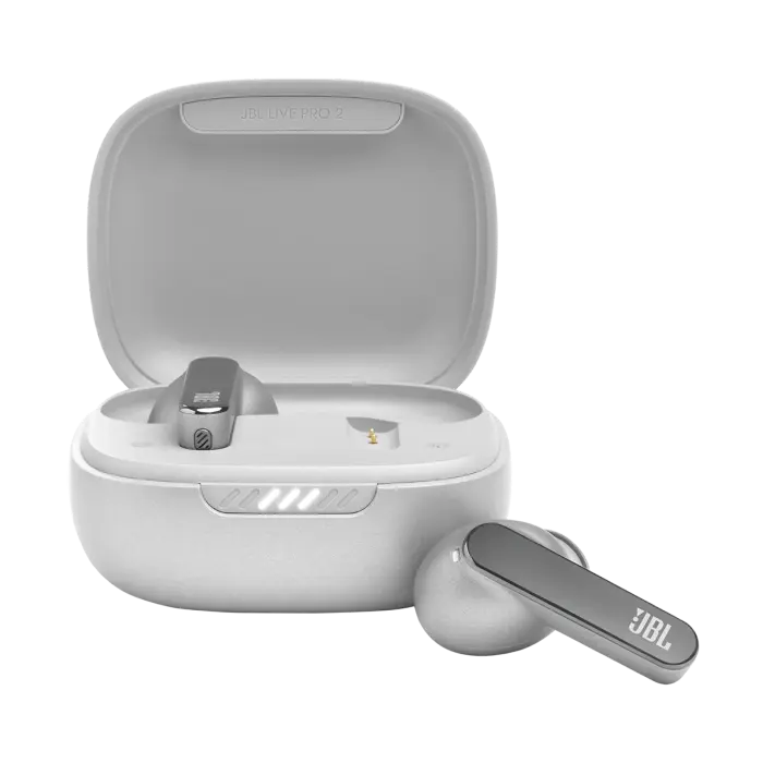 JBL LIVE PRO 2 Silver TWS True Adaptive Noise Cancelling With Smart Ambient