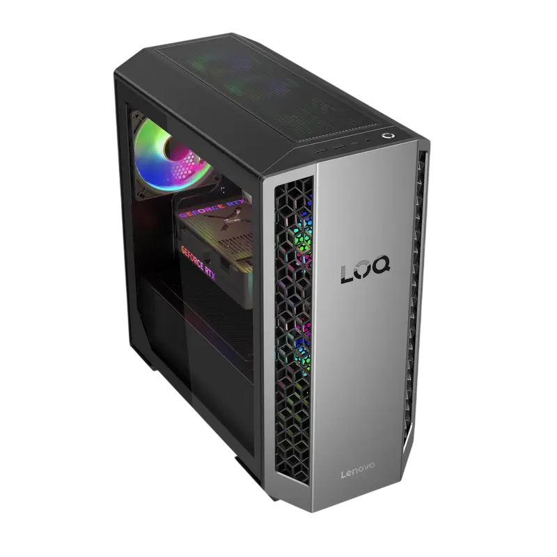 Lenovo LOQ Tower 26ADR10 Ryzen 7 8745HX 32GB 1TB SSD RTX 5060 Ti, imagine suplimentară 10