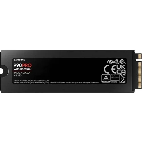 Samsung 990 PRO 2TB cu Heatsink, vedere alternativă