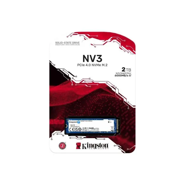 Kingston M.2 NV3 2000GB NVMe 2280 PCIe 4.0 x4 3D NAND, vedere alternativă