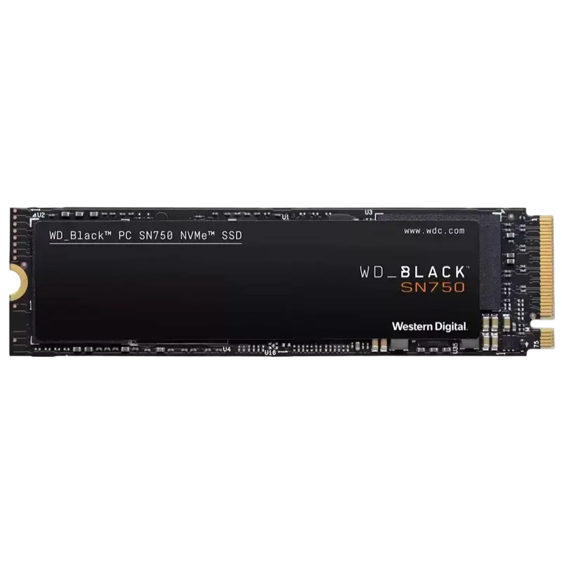 Western Digital M.2 NVMe SSD 1.0TB WD Black SN750 [PCIe 3.0 x4, R/W:3470/3000MB/s, 515/560K IOPS, TLC BiCS3]