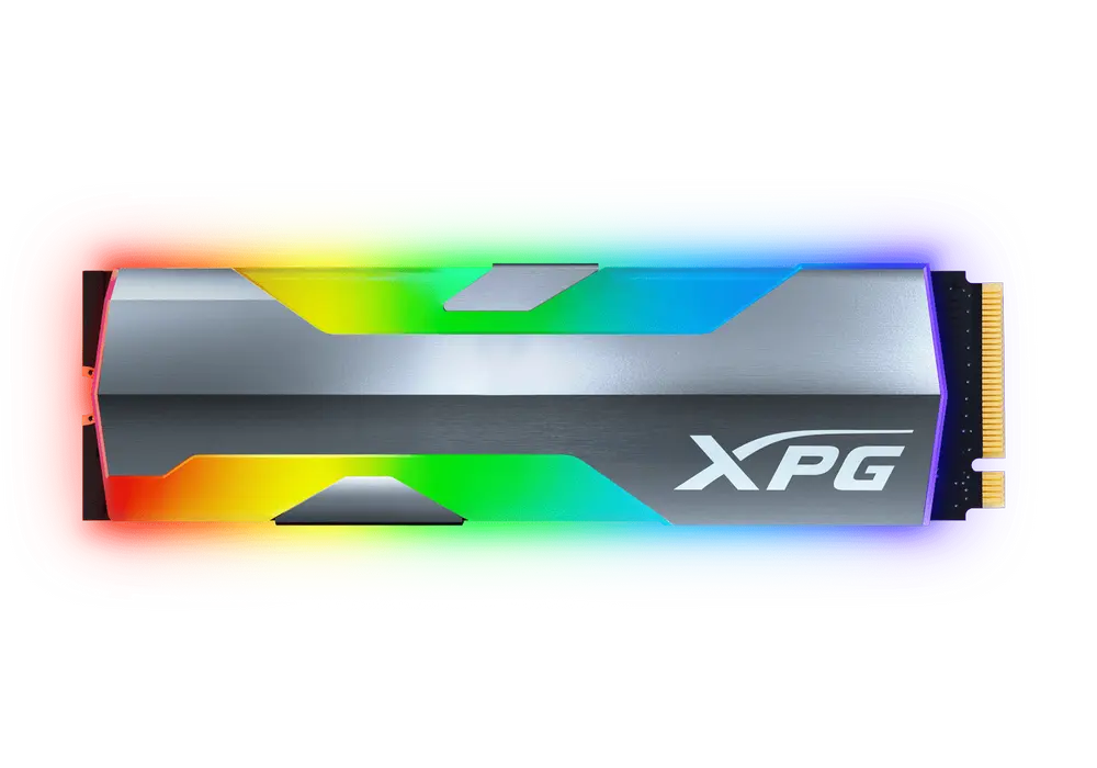 M.2 NVMe SSD 500GB ADATA XPG Spectrix S20 RGB [PCIe3.0x4, R/W:2500/1800MB/s, 160K/170K IOPS, 300T