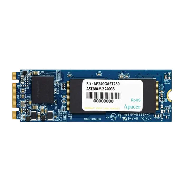 M.2 SATA SSD 480GB Apacer AST280 "AP480GAST280" [80mm, R/W:520/495MB/s, 84K IOPS, Phison S11, TLC]