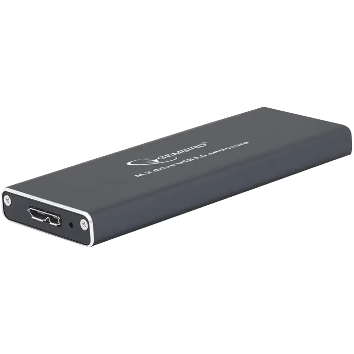 M.2 SATA SSD Enclosure Kit Gembird "EE2280-U3C-01" USB3.0, Aluminum