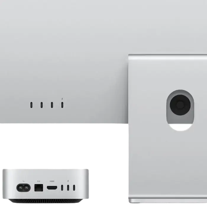 Apple Mac mini M4 Pro 24GB 1TB, vedere posterioară