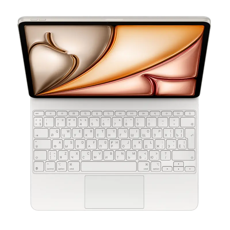 Tastatura Apple Magic Keyboard iPad Pro 13 Russian Alb