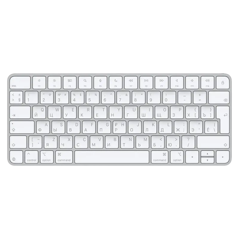 Magic Keyboard Mac Russian White