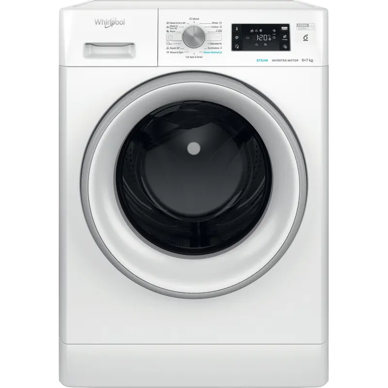 Mașină de spălat cu uscător Whirlpool FFWDB 976258 SV EE
