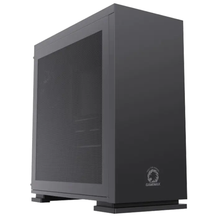 Case mATX GAMEMAX M60, w/o PSU,0.6mm, 1x120mm FRGB, Top&Dual Side Mesh Panel, Dust Filter, 1xUSB3.0