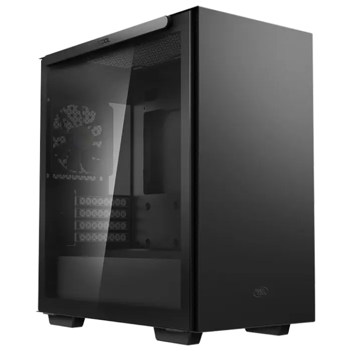 Case mATX Deepcool MACUBE 110, w/o PSU, 1x120mm, 2xUSB3.0, Tempered Glass, VGA holder, Dust Filter