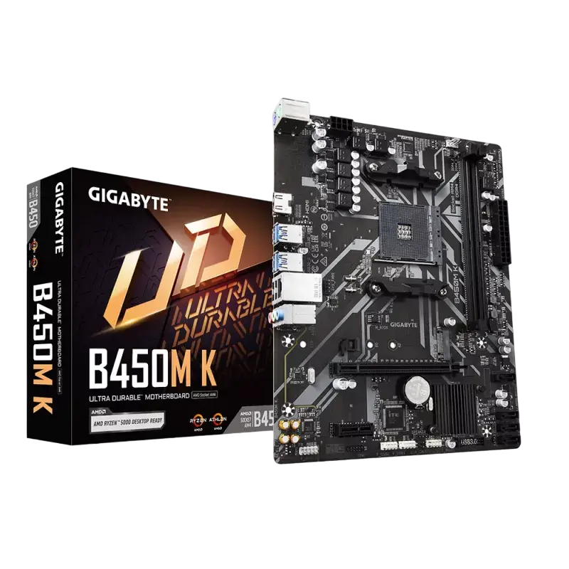 MB AM4 Gigabyte B450M K mATX