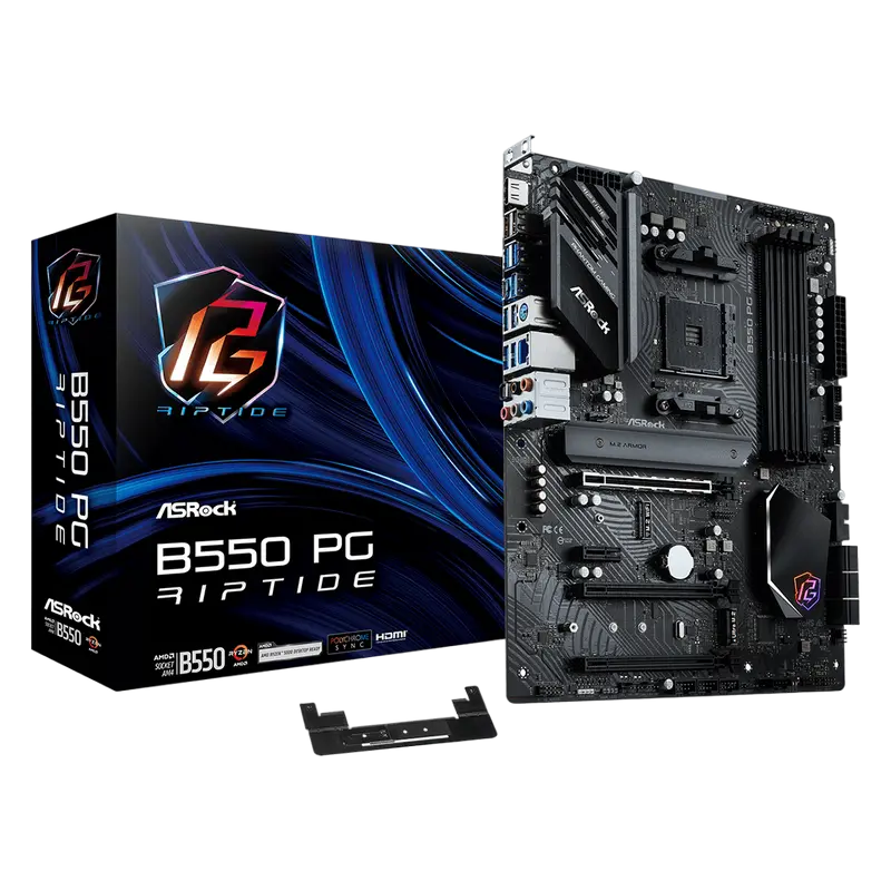 MB AM4 ASRock B550 PG RIPTIDE ATX
