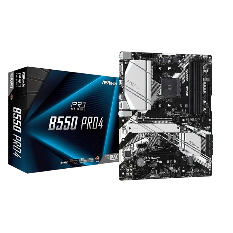 MB AM4 ASRock B550 PRO4 ATX