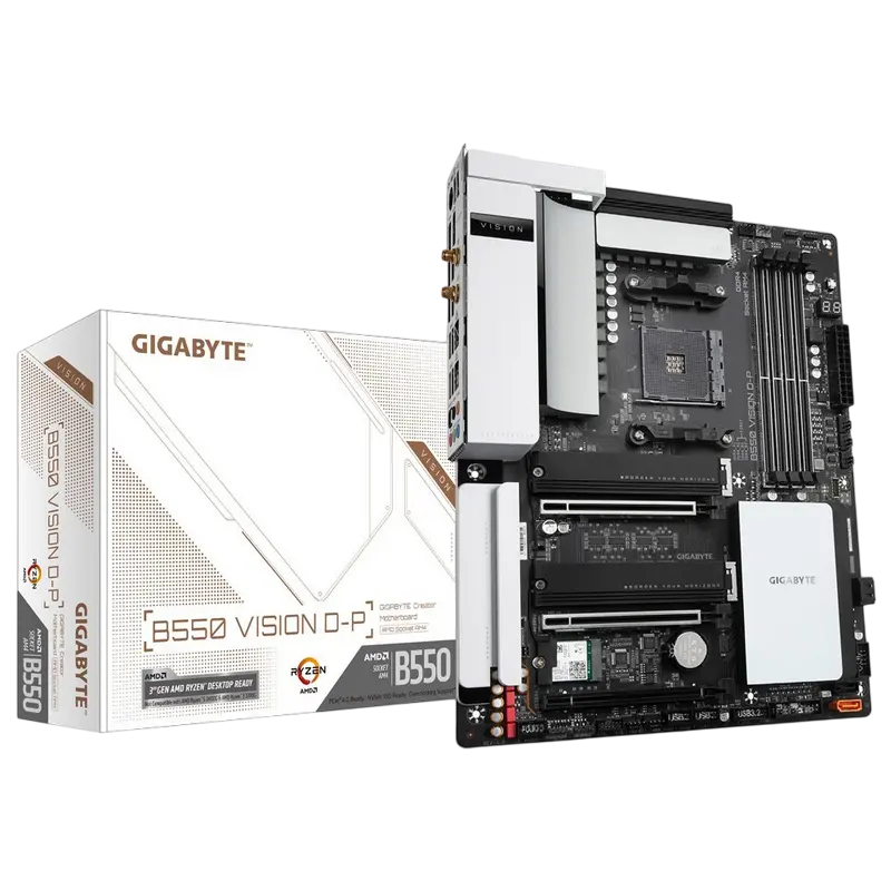 MB AM4 Gigabyte B550 VISION D-P 1.0 ATX