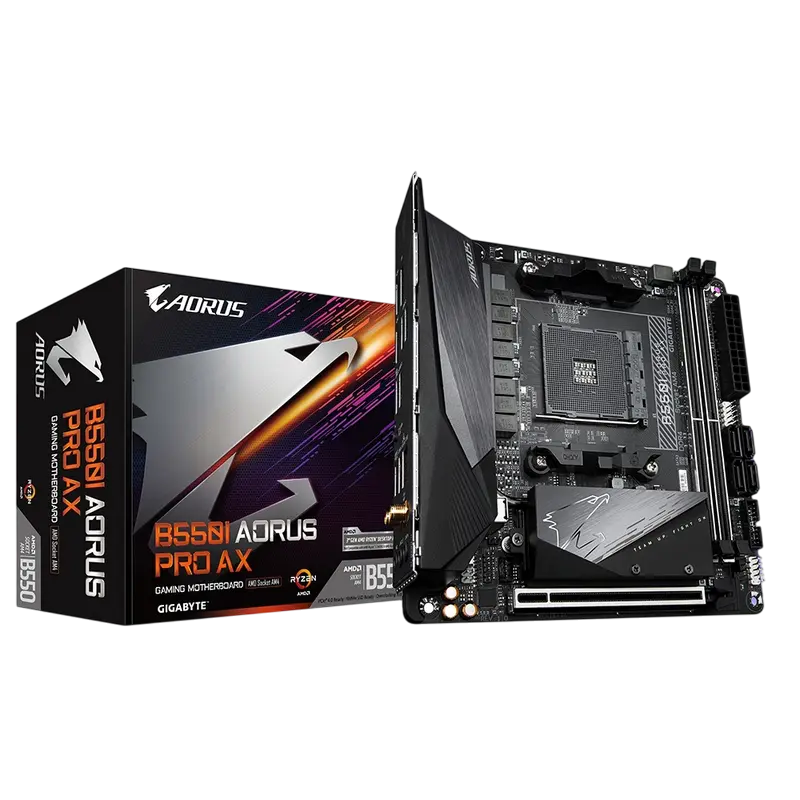 MB AM4 Gigabyte B550I AORUS PRO AX 1.0 Mini-ITX