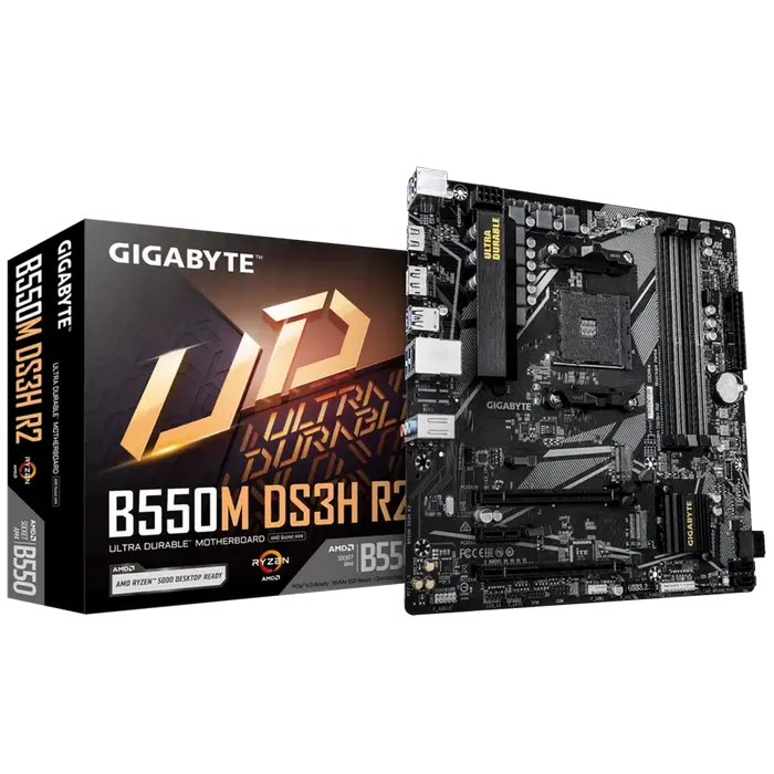 MB AM4 Gigabyte B550M DS3H R2 mATX