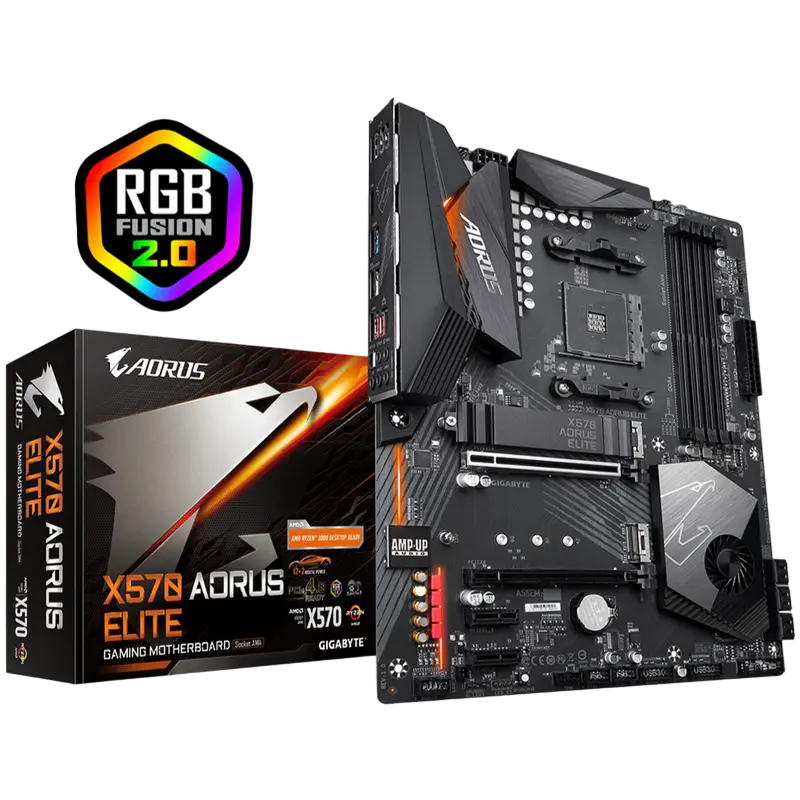 MB AM4 Gigabyte X570 AORUS ELITE 1.0 ATX