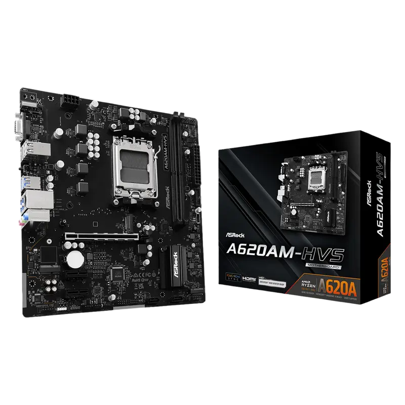MB AM5 ASRock A620AM-HVS mATX