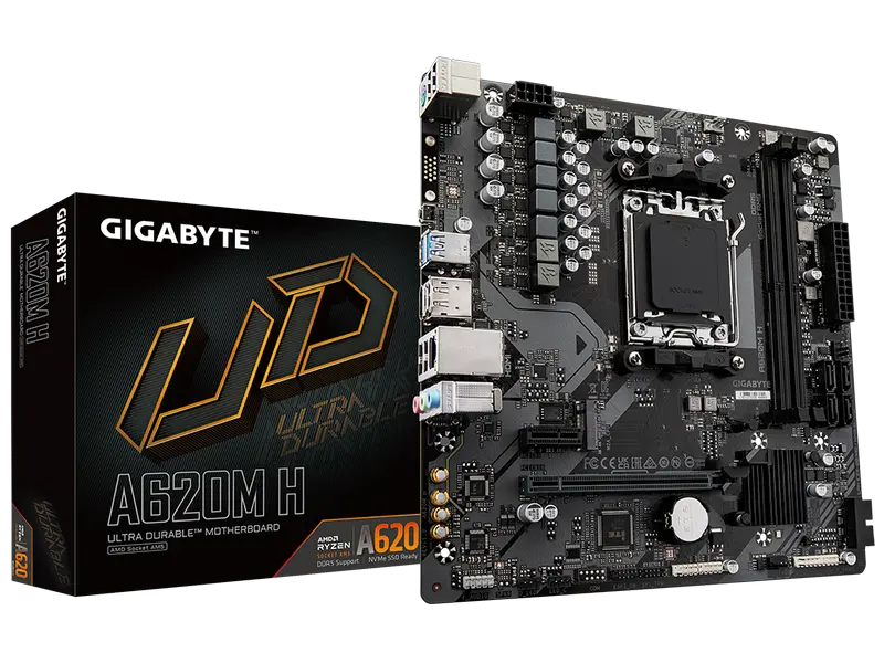 MB AM5 Gigabyte A620M H mATX