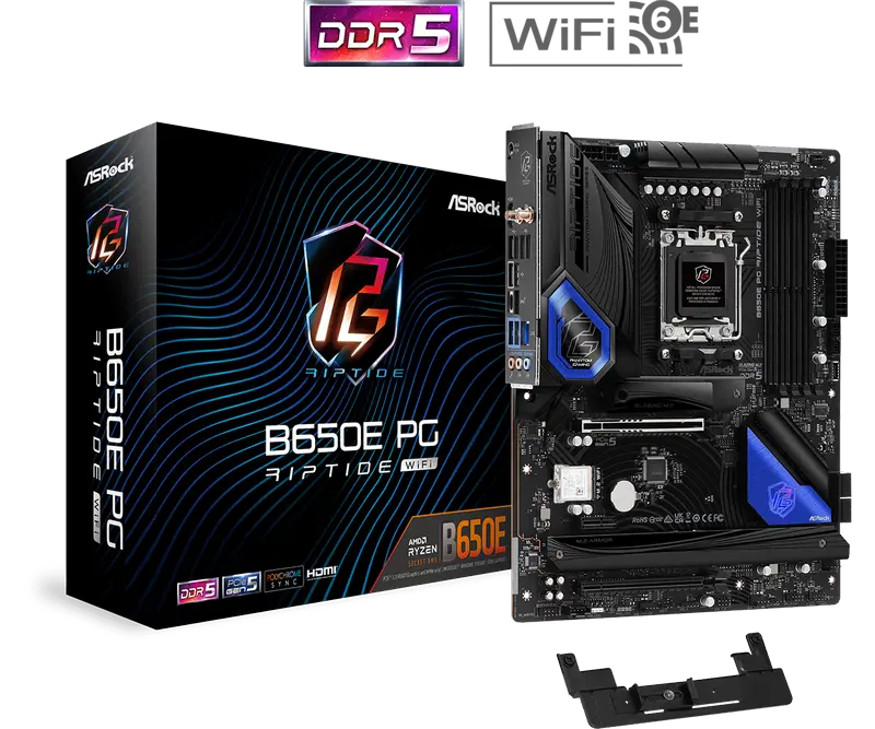 MB AM5 ASRock B650E PG RIPTIDE WIFI ATX