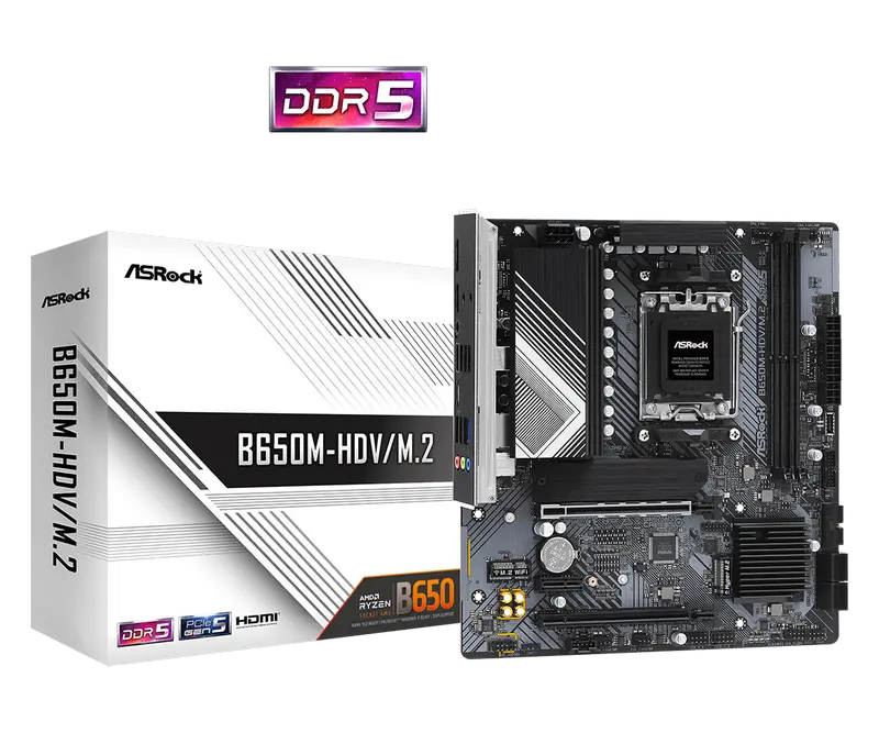 MB AM5 ASRock B650M-HDV/M.2 mATX