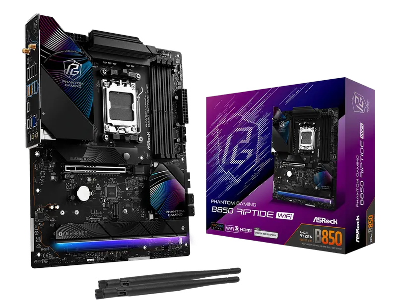 MB AM5 ASRock B850 RIPTIDE WIFI ATX