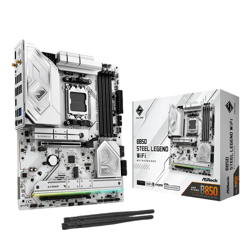 MB AM5 ASRock B850 STEEL LEGEND WIFI ATX