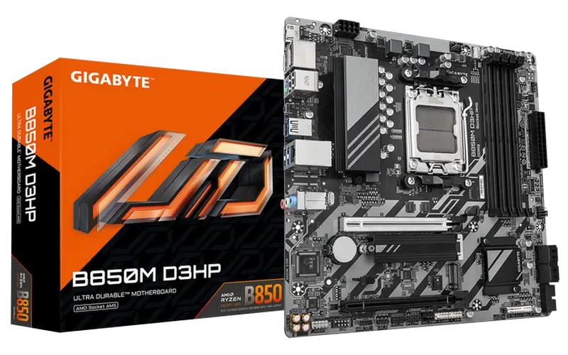 MB AM5 Gigabyte B850M D3HP mATX