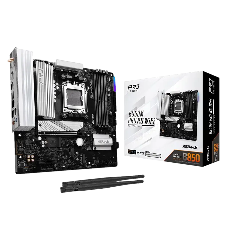 MB AM5 ASRock B850M PRO RS WIFI mATX