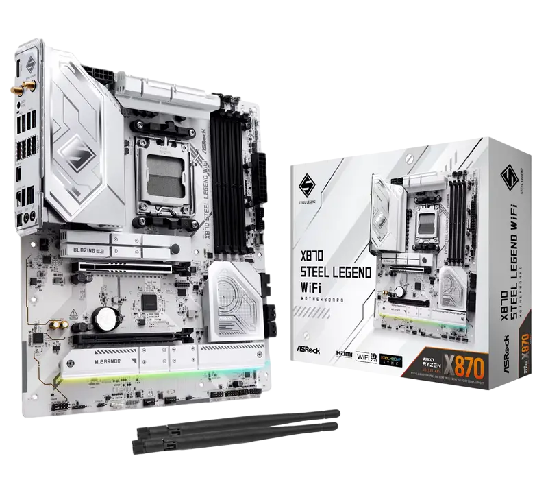 MB AM5 ASRock X870 STEEL LEGEND WIFI ATX