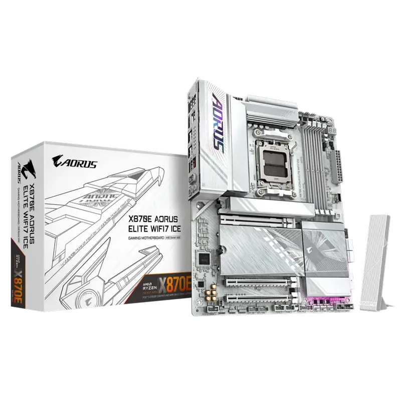 MB AM5 Gigabyte X870E A ELITE WF7 ICE ATX