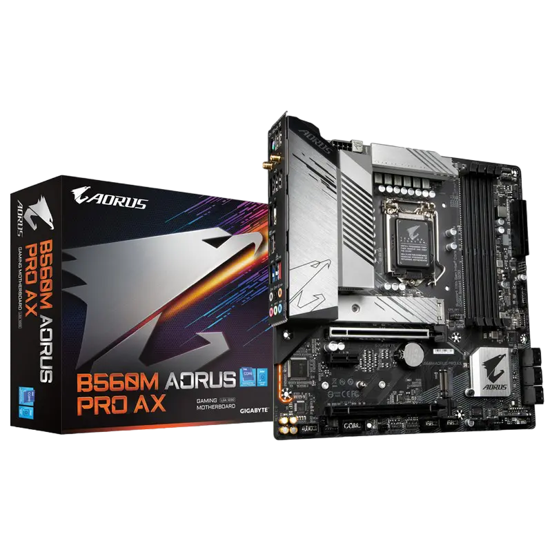 MB S1200 Gigabyte B560M AORUS PRO AX 1.1 mATX