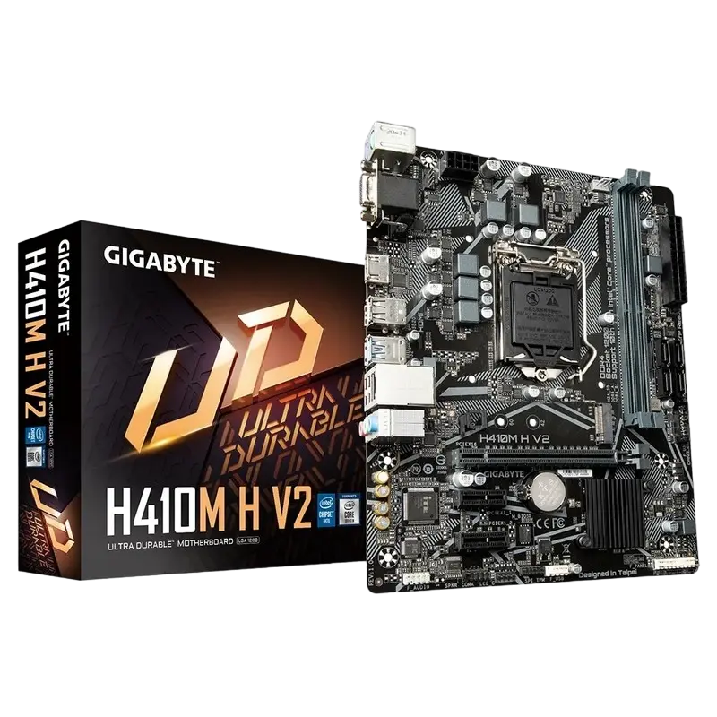 MB S1200 Gigabyte H410M H V2 1.0 mATX