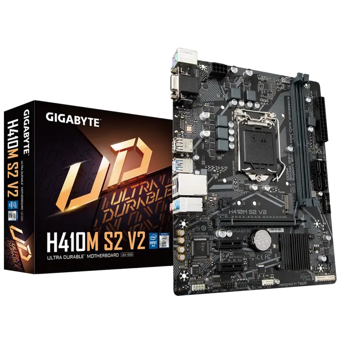 MB S1200 Gigabyte H410M S2 V2 1.0 mATX