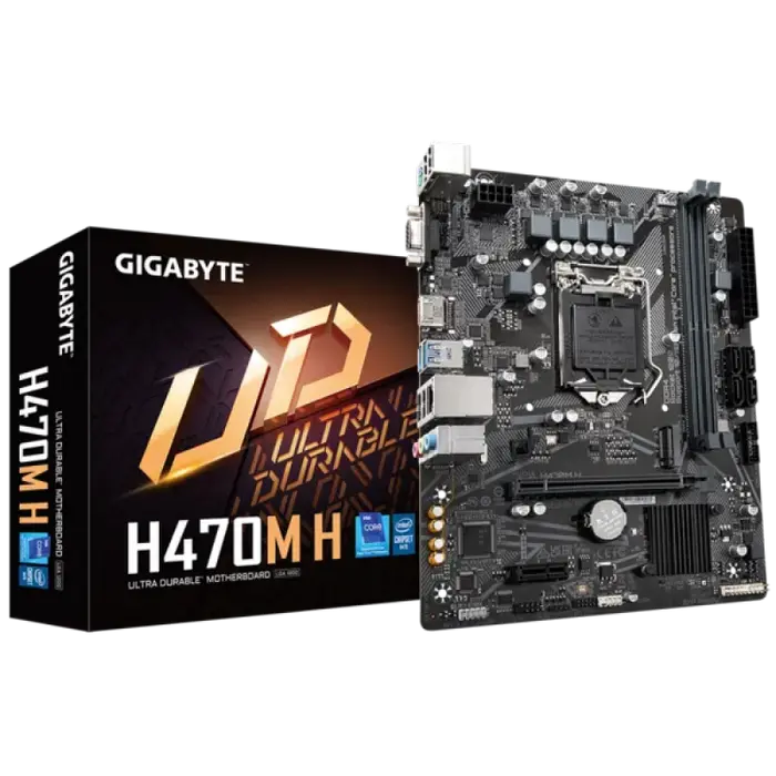MB S1200 Gigabyte H470M H mATX