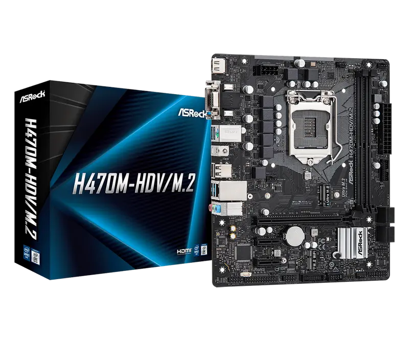 MB S1200 ASRock H470M-HDV/M.2 mATX