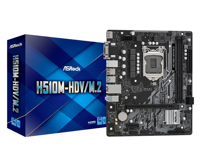 MB S1200 ASRock H510M-HDV/M.2 SE mATX