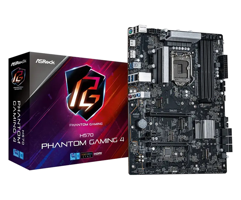 MB S1200 ASRock H570 PHANTOM GAMING 4 ATX