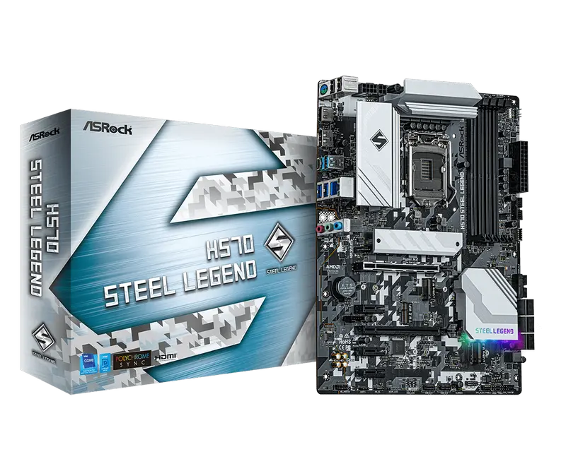 MB S1200 ASRock H570 STEEL LEGEND ATX